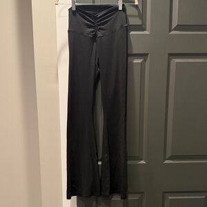 Black Flared Yoga Pants